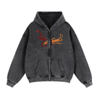 Salamander Zip Hoodie