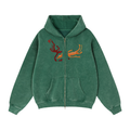 Salamander Zip Hoodie