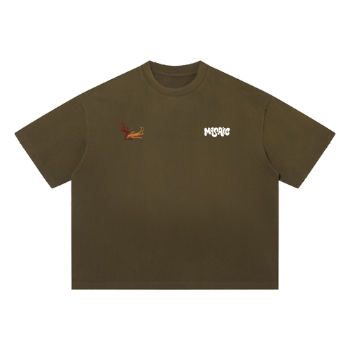'Small Pieces" Tee - Green