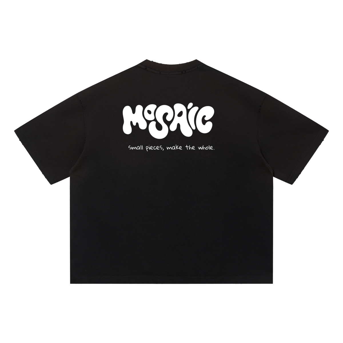 'Small Pieces' Tee - black