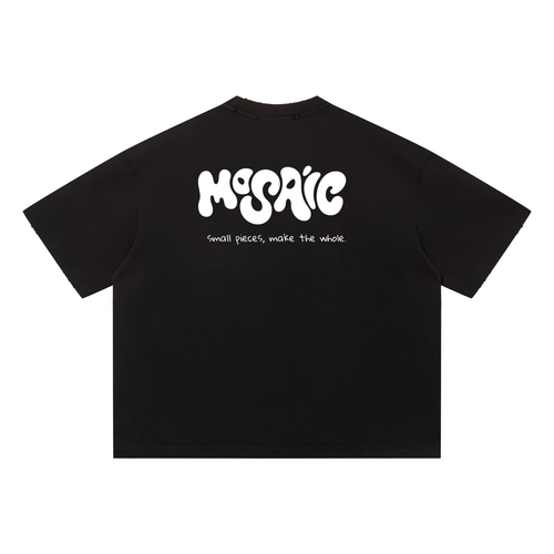 'Small Pieces' Tee - black